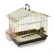 311KS Golden Переноска для птиц 26.5х18.5х23 см для попугая купить в Новосибирске в ЗООмагазине Два друга