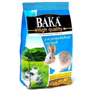ВАКА High Quality 1кг для декоративных кроликов (пакет) 
