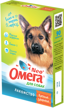Омега Neo+ Крепкое здоровье для собак 90т