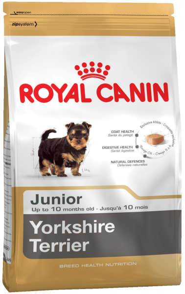 Royal Canin Yorkshire Terrier Junior КОРМ ДЛЯ ЩЕНКОВ ПОРОДЫ ЙОРКШИРСКИЙ ТЕРЬЕР В ВОЗРАСТЕ ДО 10 МЕСЯЦЕВ 500г