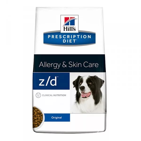 Hill's HPD z/d Ultra корм для собак с пищевыми аллергическими реакциями 10кг 