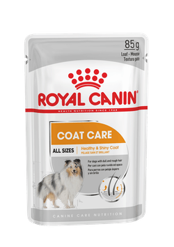 Royal Canin Coat Care для собак с тусклой и сухой шерстью (в паштете) 85г упаковка 12 шт