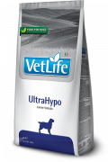 Farmina Vet Life Dog ULTRAHIPO для собак при аллергии 12 кг