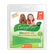 ГринФорт BIOSPOT-ON Капли репелентные для собак 10-25кг G-202