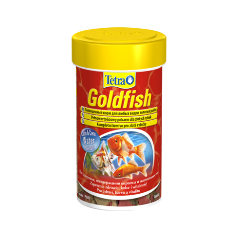 TETRA Goldfish корм в хлопьях для всех видов золотых рыбок 100 мл