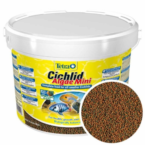 TETRA Cichlid Algae Mini 10L (мелкие шарики) цихлид