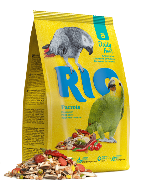 Рио 1кг для крупных попугаев