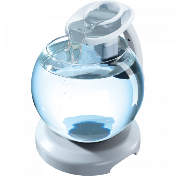 Аквариум TETRA Duo WaterFall Globe 6.8 I-белый, d-27,9 см