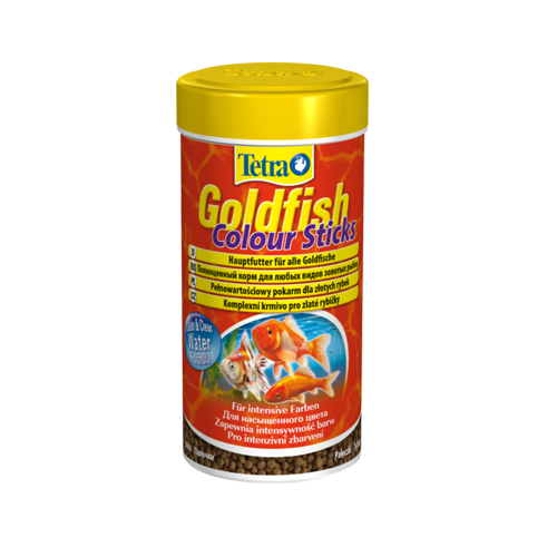 Tetra Goldfish Colour Sticks корм в палочках для улучшения окраса золотых рыбок 250 мл