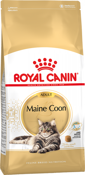 Royal Canin MAINE COON ADULT. Корм для кошек породы Мейн-кун старше 15 месяцев, 10кг