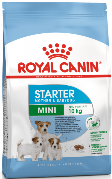 Royal Canin MINI STARTER MOTHER & BABYDOG КОРМ ДЛЯ ЩЕНКОВ ДО 2-Х МЕСЯЦЕВ, БЕРЕМЕННЫХ И КОРМЯЩИХ СУК 1 кг