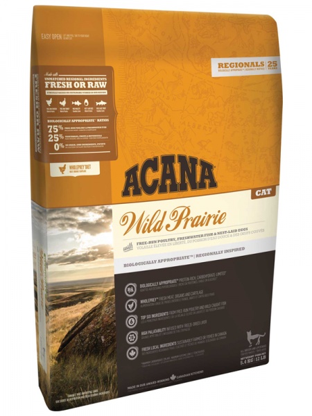 Acana беззерновой корм для кошек и котят с курицей (Wild Prairie Cat) 1,8 кг