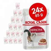 Royal Canin INSTINCTIVE (В СОУСЕ) ВЛАЖНЫЙ КОРМ ДЛЯ КОШЕК СТАРШЕ 1 ГОДА 85г упаковка 24 шт для кошек и котят купить в Новосибирске на сайте зоомагазина Два друга