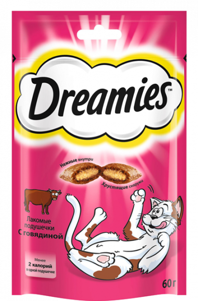 Dreamies  с говядиной 140г