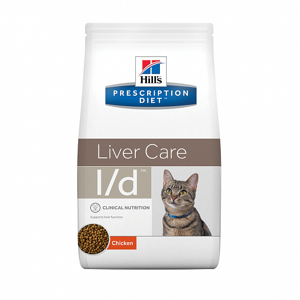 HPD l/d корм для кошек для печени 1,5 кг 