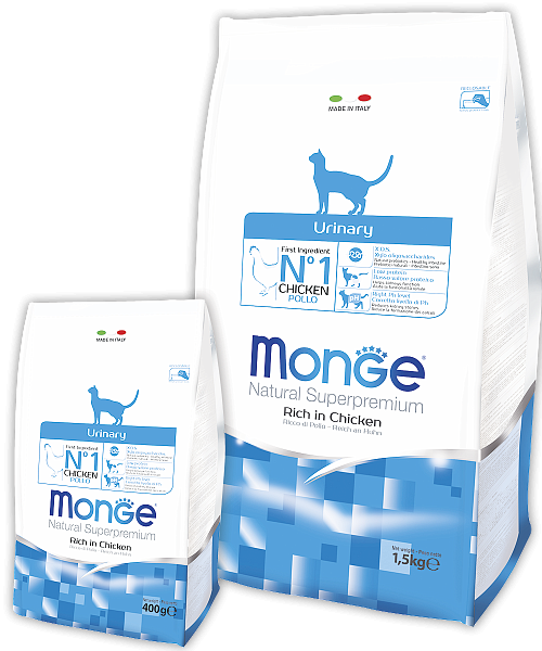 Monge Cat Urinary корм для кошек профилактика МКБ  400г