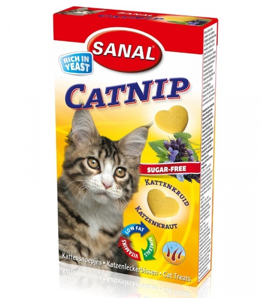 SANAL Catnip 30 g витаминное лакомство для кошек с кошачьей мятой