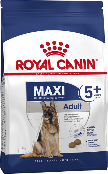 Royal Canin Maxi Adult 5+ КОРМ ДЛЯ СОБАК С 5 ДО 8 ЛЕТ 4 кг