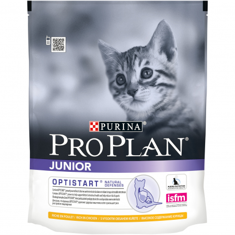 Сухой корм Pro Plan для котят в возрасте от 6 недель до 1 года с курицей, Пакет, 400 г