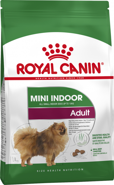ROYAL CANIN INDOOR ADULT ПИТАНИЕ ДЛЯ ВЗРОСЛЫХ СОБАК В ВОЗРАСТЕ ОТ 10 МЕСЯЦЕВ (ВЕС ВЗРОСЛОЙ СОБАКИ ДО 10 КГ) 500г