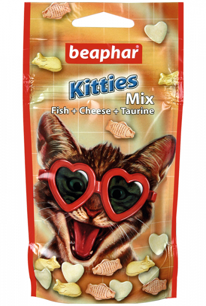 Беафар Кормовая добавка Kitty's Mix для кошек 32,5 г
