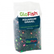 Грунт флуоресцирующий GloFish черный с гранулами 2,268кг купить в Новосибирске