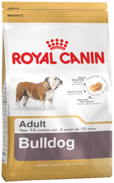 Royal Canin Bulldog 24 Adult КОРМ ДЛЯ АНГЛИЙСКИХ БУЛЬДОГОВ СТАРШЕ 12 МЕСЯЦЕВ 3кг