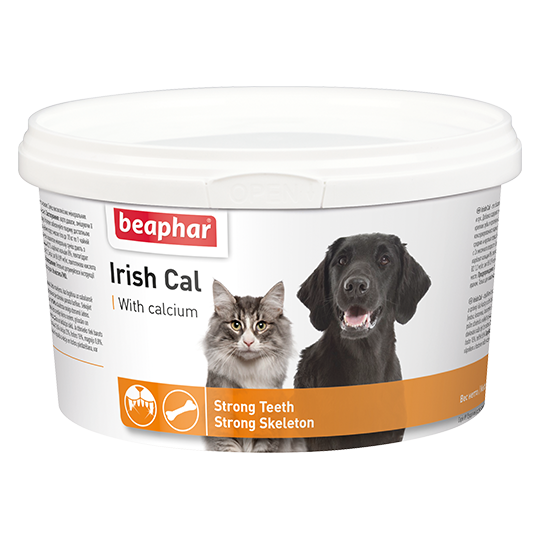 Беафар Кормовая добавка Irish Cal для кошек и собак 250г