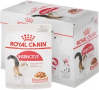Royal Canin INSTINCTIVE (В ПАШТЕТЕ) ДЛЯ ВЗРОСЛЫХ КОШЕК 85г упаковка 12шт для кошек и котят купить в Новосибирске на сайте зоомагазина Два друга