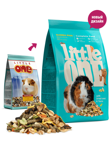 Little One  Корм сухой для морских свинок  900гр