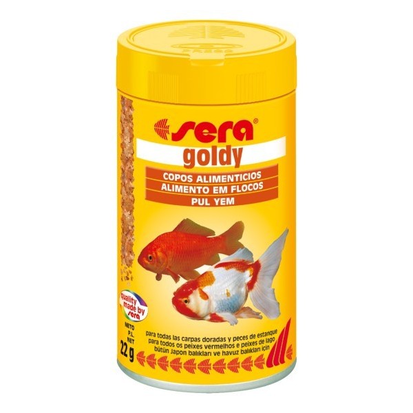 SERA Голди 100мл  хлопья для золотых рыб