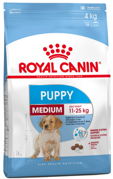 Royal Canin MEDIUM PUPPY КОРМ ДЛЯ ЩЕНКОВ С 2 ДО 12 МЕСЯЦЕВ 14 кг