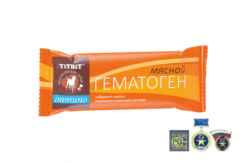 ТитБит Гематоген мясной иммуно