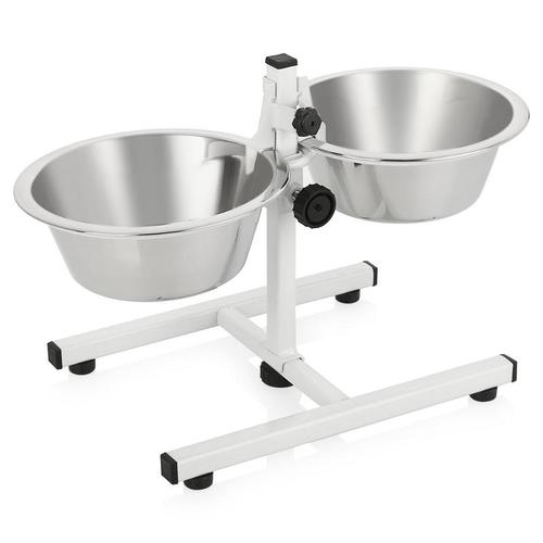 Подставка + миски 2*0,75л Мухтар-4