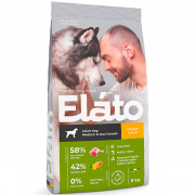 Elato Holistic для собак средних и крупных пород с курицей и уткой 8кг