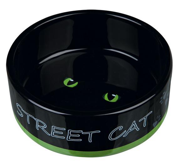 TRIXIE Миска керамиеска &quot;Street Cat&quot; 0,3л/D12см