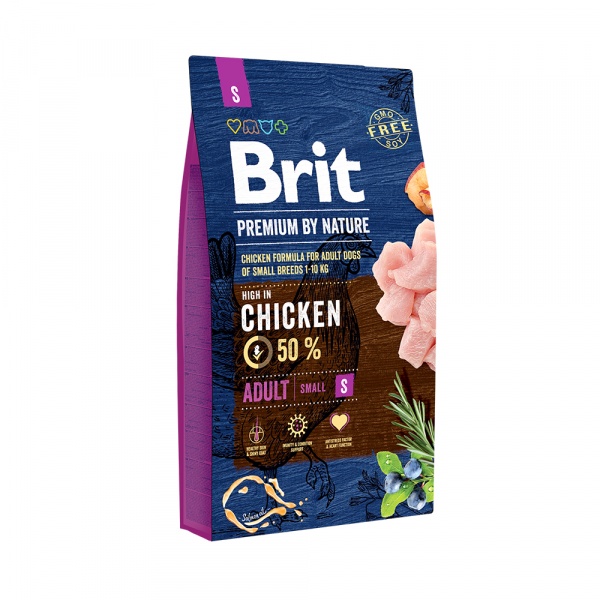 BRIT PREMIUM by Nature для собак мелких пород 8кг