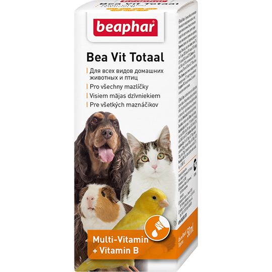 Беафар Кормовая добавка Bea Vit Totaal для всех домашних животных и птиц 50мл