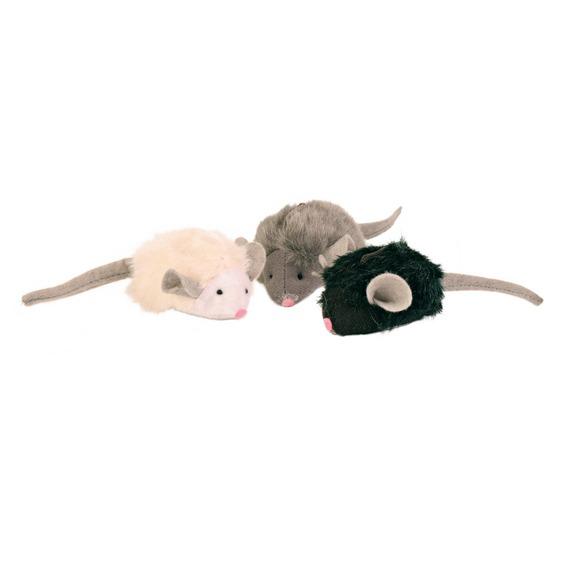 TRIXIE Мышь с микрочипом мягкая 6,5см