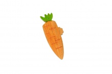 Игрушка для грызунов "Морковка" 4*11 см ЭКО для грызунов купить в Новосибирске в ЗООмагазине Два друга