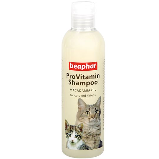 Беафар Шампунь ProVitamin Shampoo Macadamia Oil для кошек и котят 250 мл