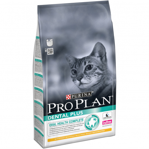 Сухой корм Pro Plan для кошек для поддержания здоровья ротовой полости с курицей, Пакет, 1,5 кг