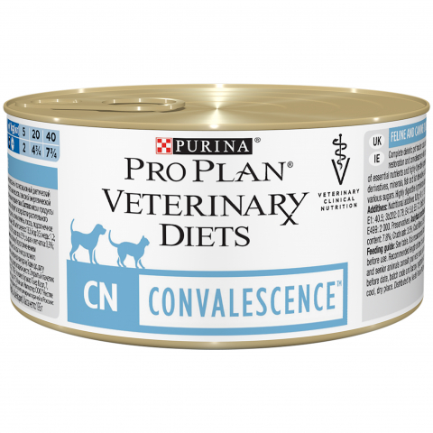 Консервированный корм Pro Plan Veterinary diets CN корм для кошек и собак при выздоровлении, Консервы, 195 г