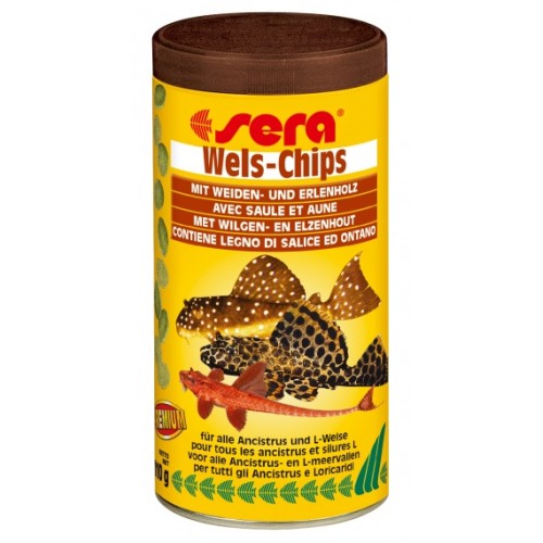 SERA Чипсы для сомиков Wels-chips 100мл