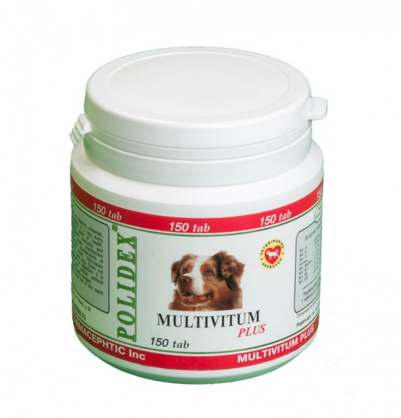POLIDEX 150 Multivitum plus витамины для собак мультивитум