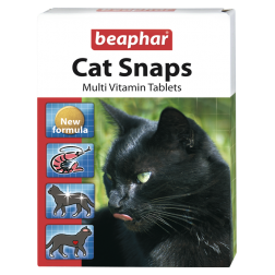 Беафар Кормовая добавка Cat Snaps для кошек 75 таб.