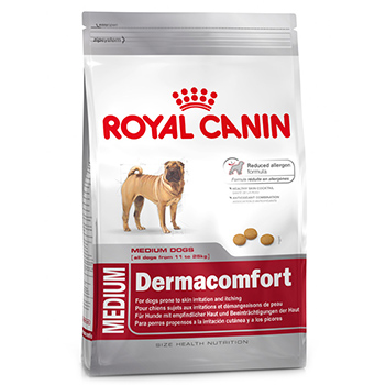 Royal Canin Medium Dermacomfort КОРМ ДЛЯ СОБАК, СКЛОННЫХ К КОЖНЫМ РАЗДРАЖЕНИЯМ И ЗУДУ 3 кг