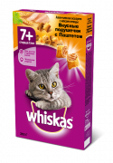 Whiskas Вкусные подушечки с паштетом, аппетитное ассорти с мясом птицы для кошек старше 7 лет 350г купить в Новосибирске на сайте зоомагазина Два друга