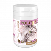 POLIDEX 80 Glucogextron  витамины для кошек (Глюкогестрон) 1таб/4кг купить в Новосибирске на сайте зоомагазина Два друга