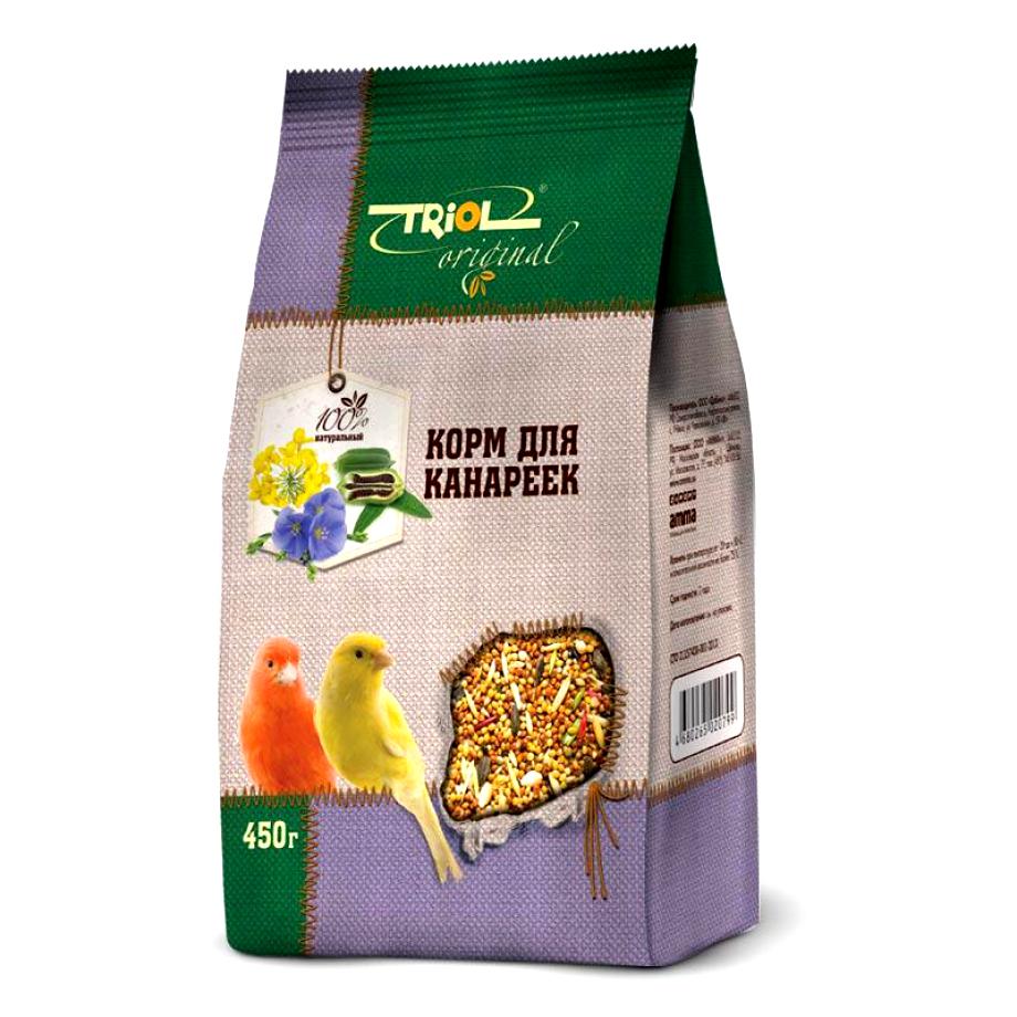 Triol Original корм для канареек 450г